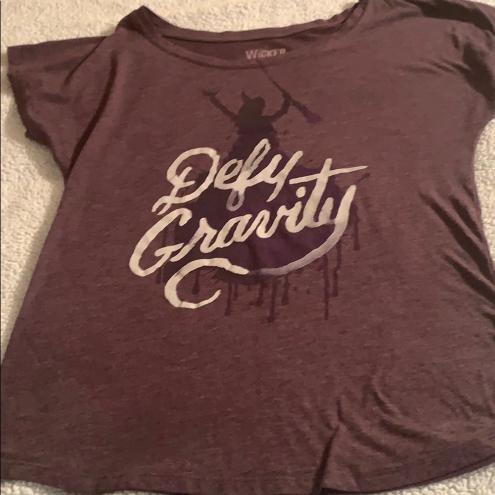 wicked tshirt Defy Gravity